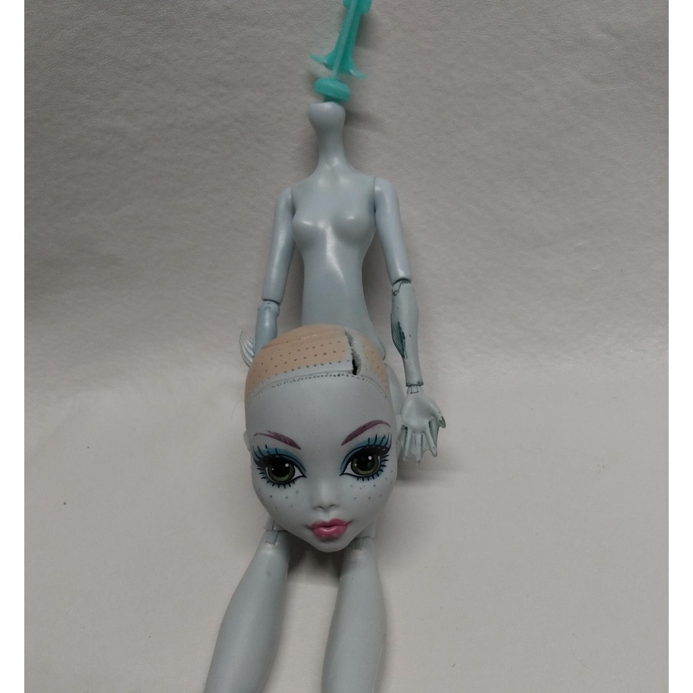 Custom Ready - Prepped G1 Monster High doll Lagoona ready to reroot ooak (1590)